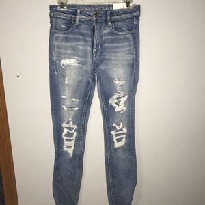 American Eagle hi-rise jegging